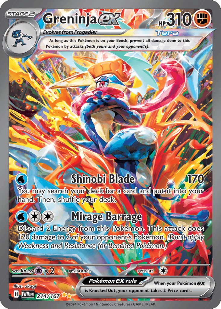 Shinobi chase card